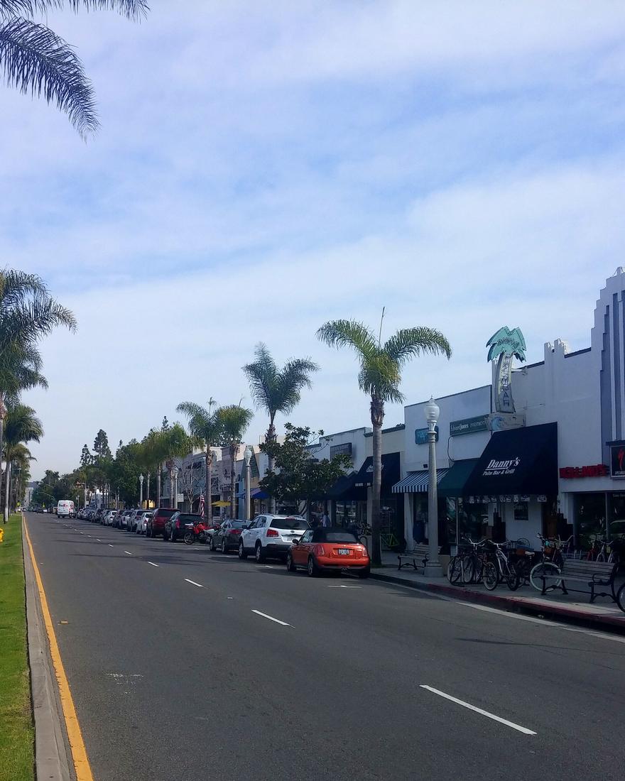 Orange Avenue, la calle principal de Coronado